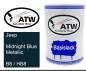 Preview: Jeep, Midnight Blue Metallic, B8 / HB8: 500ml Lackdose, von ATW Autoteile West.